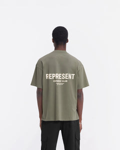 REPRESENT OWNERS CLUB T-SHIRT OLIVE