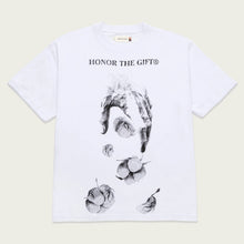Load image into Gallery viewer, HTG FIELD HAND SS TEE WHITE
