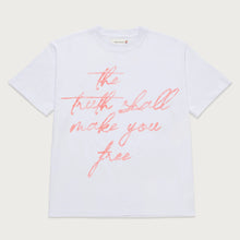 Load image into Gallery viewer, HTG TRUTH SS TEE WHITE