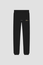 Load image into Gallery viewer, FLANEUR HOMME CHAINSTITCHED PANTS BLACK